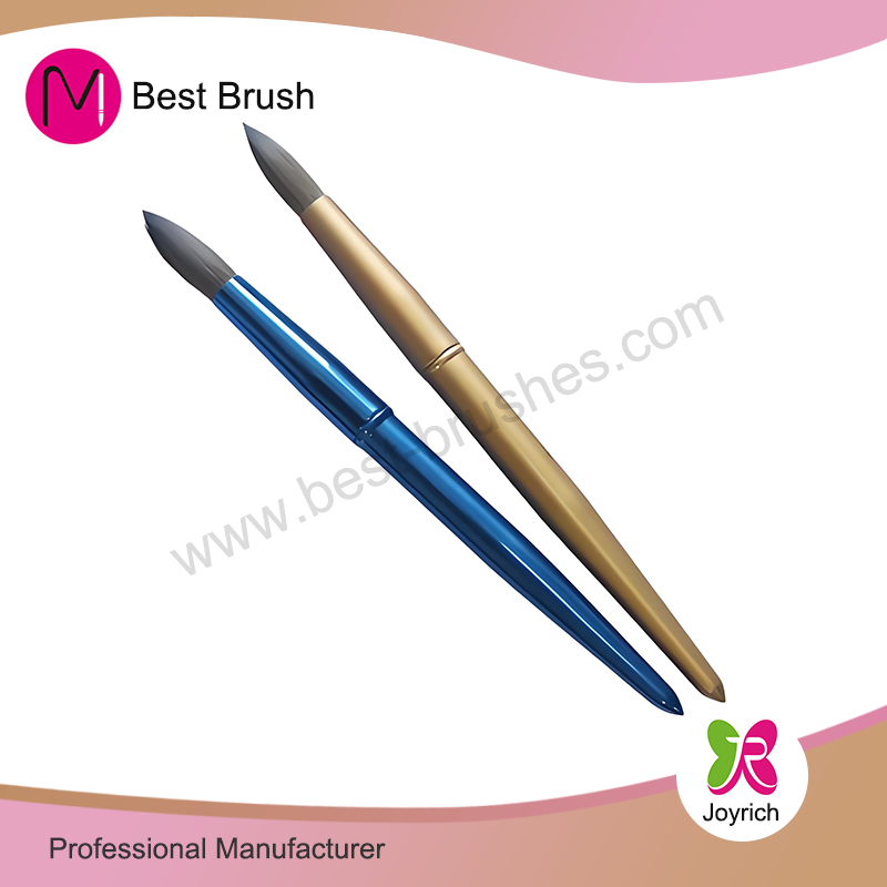 Blue Metal Kolinsky Acryilc Brush