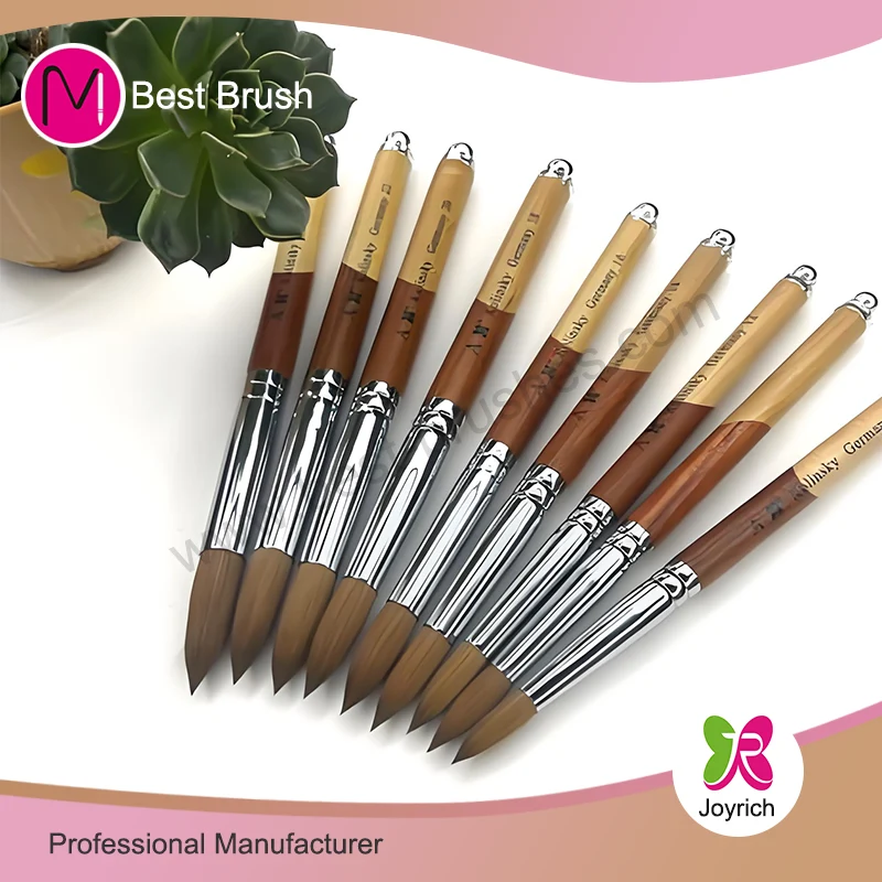 Koruna 100% Kolinsky Acrylic Brush